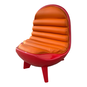 Late 20th Century Disney Imagineering Space Mountain Fiberglass Resin Chair