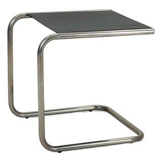 Bauhaus Club Side Table in Metal and Chrome from Fiam For Sale