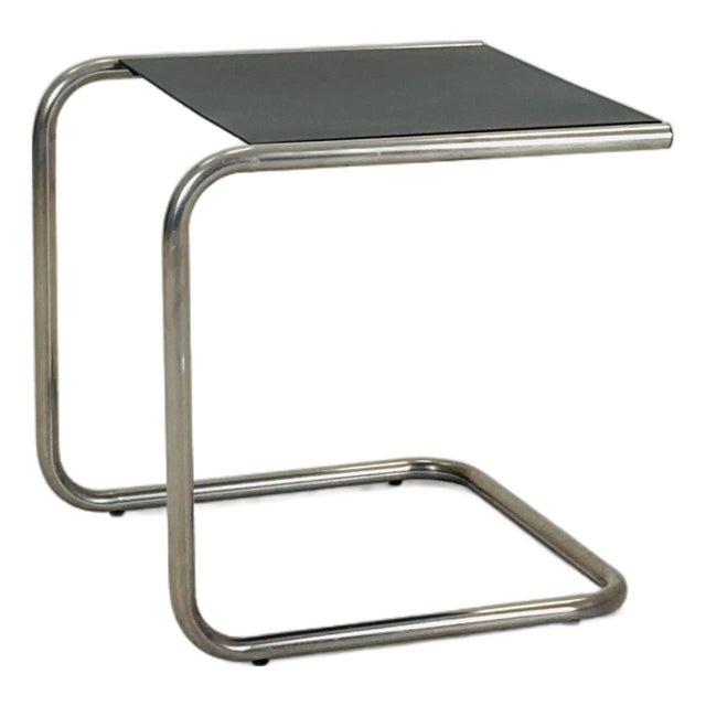 Bauhaus Club Side Table in Metal and Chrome from Fiam For Sale