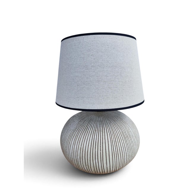 1960s Large Italian Ceramic Table Lamp, 1960s For Sale - Image 5 of 9