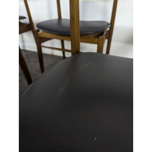 Vintage Scandinavian Teak Chairs, Set of 6 For Sale - Image 9 of 12