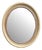 Louis XVI Oval Mirror with Gold Leaf For Sale
