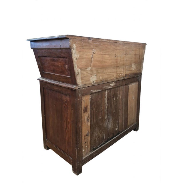 1980s Tuscan Bread Cupboard, 1890s For Sale - Image 5 of 8