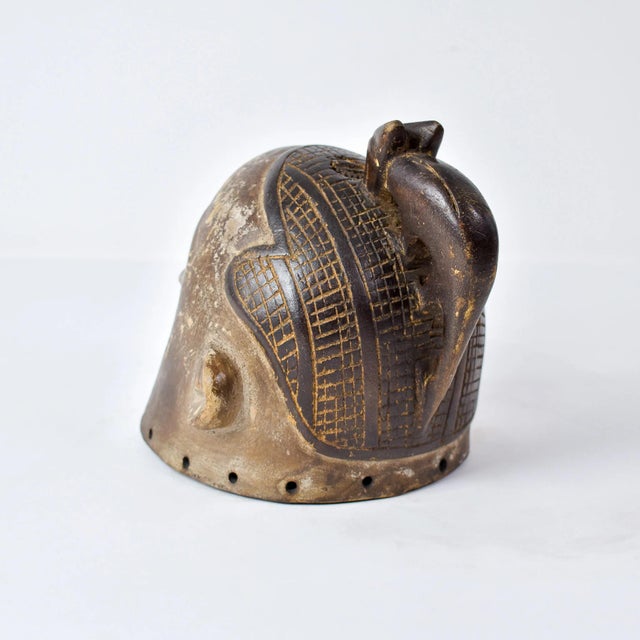 Early 20th Century Pende Mini Helmet Mask For Sale - Image 4 of 15