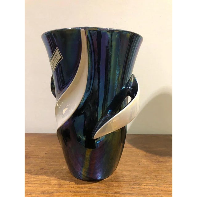 Mid-Century Modern Ceramic Vase from Verceram, 1950s For Sale - Image 3 of 10