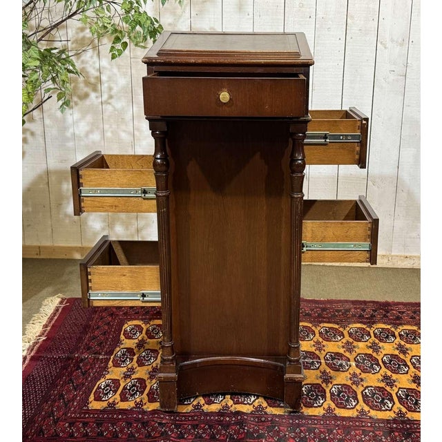 English Mahogany Music Stand, 1950s For Sale - Image 3 of 14