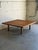 Beautiful large vintage Danish Mid-Century Modern square coffee table crafted in warm oak veneer with striking natural...