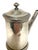 Early 20th Century Christofle Silverplate Chocolate Pot French Coffee Teapot Metal Blanc For Sale - Image 9 of 16