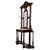 19th Century English Mahogany Marble Top Hall Stand For Sale - Image 3 of 12