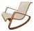 Mid-Century Modern Dondolo Rocking Chair by Luigi Crassevig, 1970s For Sale
