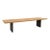 Minotti Quadrado Outdoor Dining Teak Table For Sale