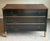Late 20th Century Baker Black & Gilt 3-Drawer Marble Top Chest / Dresser – Neoclassical Hollywood Regency Style For Sale In Charlotte - Image 6 of 8