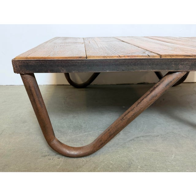 Vintage Industrial Coffee Table, 1960s For Sale - Image 10 of 16