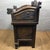 Vintage Chinese Huali Rosewood Altar Shrine Cabinet With Intricate Relief Carvings For Sale - Image 4 of 9