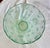 Late 20th Century Vintage Green Glass Server & Salad Bowls - Set of 5 For Sale - Image 5 of 9