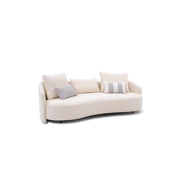 Textile Serene Outdoor 6-Piece Lounge Set – 2-Sofas, Arm Chair and Table Set For Sale - Image 7 of 16