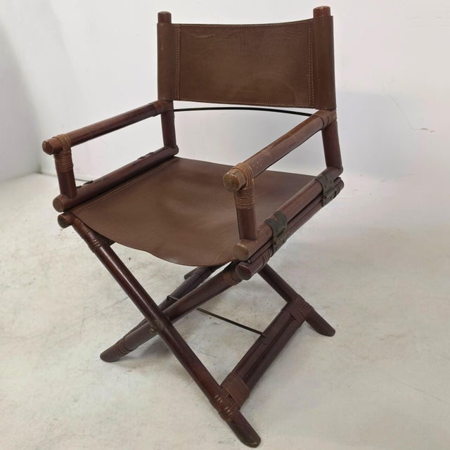 Wood Director Chair from Lyda Levi McGuire, 1970s For Sale - Image 7 of 8