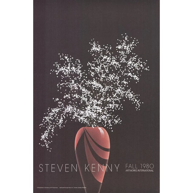 1980s 1980 Steven Kenny 'Artworks International' Lithograph For Sale - Image 5 of 5
