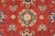2020s Kazak Rug 8'1'' X 9'8'' Red Wool Traditional Hand-Knotted Oriental Carpet For Sale - Image 5 of 12