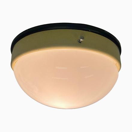 Small Bauhaus Bakelite Ceiling Light, 1940s For Sale - Image 9 of 9