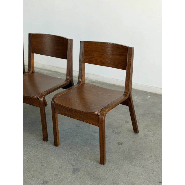 1960s Vintage Thonet Dining Chairs — Set of 4 For Sale - Image 5 of 15