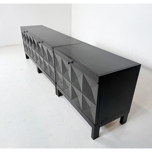 1970s Mid-Century Modern Brutalist Sideboard attributed to De Coene, Belgium, 1970 For Sale - Image 5 of 6