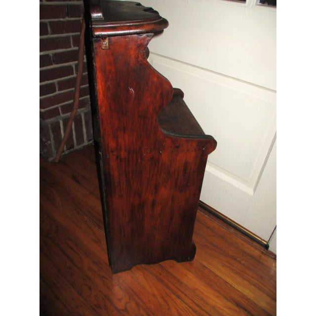 Antique Rare! French Country Carved Dark Wood Potato Bin Cabinet For Sale In Columbia, SC - Image 6 of 16