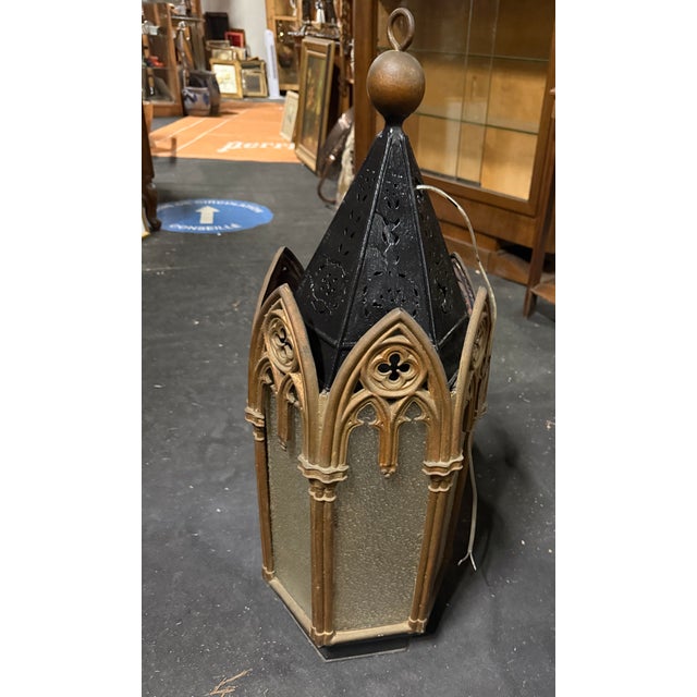 19th Century Sanctuary Lantern For Sale - Image 4 of 9