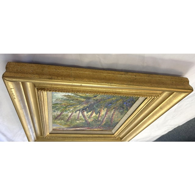 Original Signed & Framed Oil Painting on Russian Linen Titled 'Tropical Breeze' by William Vincent (American 1939-2004) For Sale - Image 14 of 17