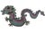 Contemporary Kim Seybert Hand-Beaded Large Dragon Table Runner For Sale - Image 3 of 6