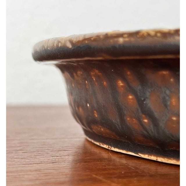 Mid-Century Modern Danish Studio Pottery Bowl from Lovemose, 1960s For Sale - Image 10 of 14