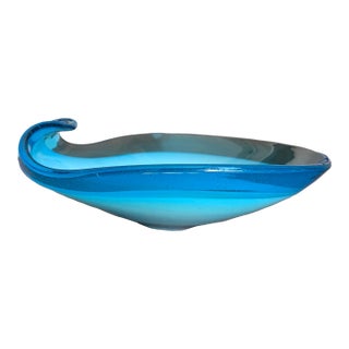Mid-Century Modern Glass Bowl For Sale