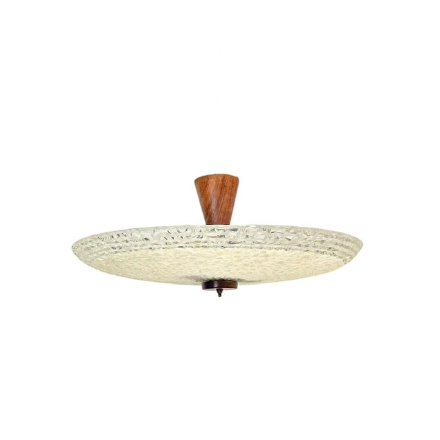 Mid-Century modern ceiling lamp/pendant lamp from the 1960s. The lamp has a nice large size of 53 cm and is sometimes...