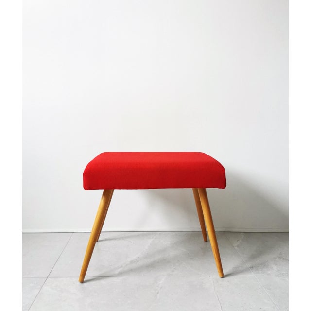 Bauhaus Vintage Stool with Integrated Pedal Ladder, 1970s For Sale - Image 3 of 11