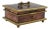 Circa 1800-1820 English Copper & Brass Jewelry Casket Box For Sale