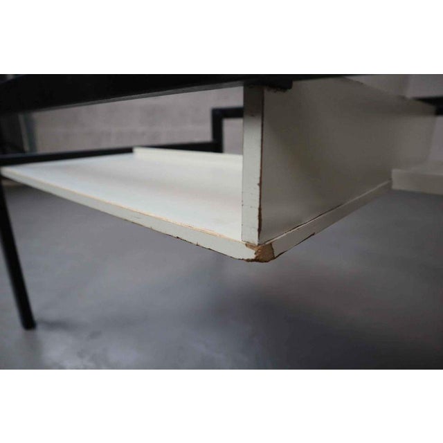 Black TU04 Coffee Table by C. Braakman for Pastoe, 1960s For Sale - Image 8 of 12