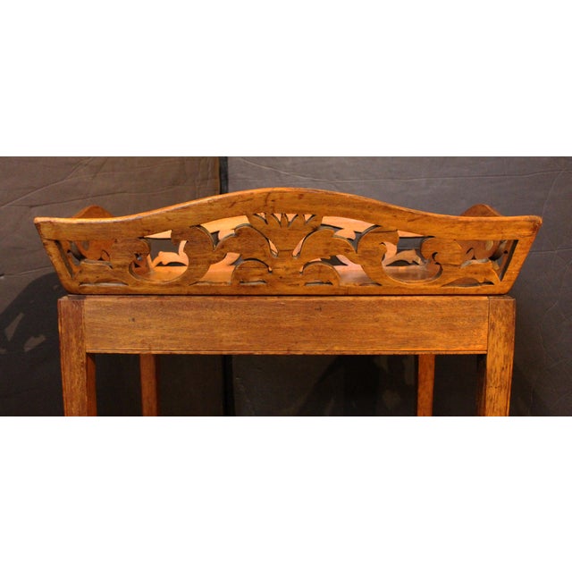 Late 19th Century Country French Tea Table With Candleslides For Sale - Image 4 of 5