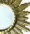 Mid-Century Italian Giltwood Sunburst Mirror, 1960s For Sale - Image 4 of 10