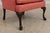 Hancock & Moore Damask Upholstered Wing Chair For Sale - Image 11 of 14