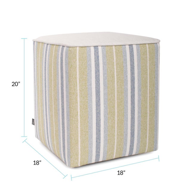 Indoor/Outdoor Universal Cube Dune Moss For Sale In Chicago - Image 6 of 8