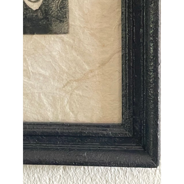 Eastern European Artist, Woolly Ram, 1920s-1940s, Linocut, Framed For Sale - Image 12 of 16