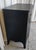 Boho Chic Black Vintage Chest of Drawers, Distressed For Sale - Image 3 of 11