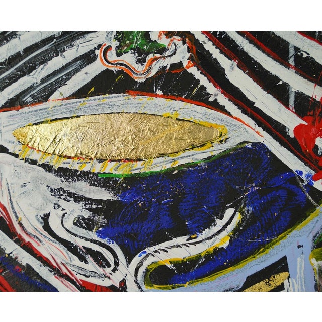 2020s "Back to Source: We All From Africa" Contemporary Neo-Expressionist Painting by Sax Berlin For Sale - Image 5 of 6