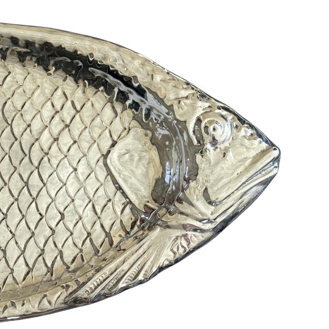 Contemporary Reed & Barton Silver Plate Fish Tray For Sale - Image 3 of 5