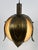 Metal Mid-Century Modern Hand-Made Brass Tulip Pendant Lamp from Rustika Lux, Austria, 1960s For Sale - Image 7 of 18