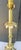French 1970s Cailar Bayard Bronze Faux Bamboo Table Lamp For Sale - Image 3 of 13