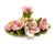 Early 20th Century Antique European Dresden Hand-Decorated Floral Porcelain Place Card Holders, Set of 7 – Flower, Romantic / Victorian Revival For Sale - Image 5 of 18