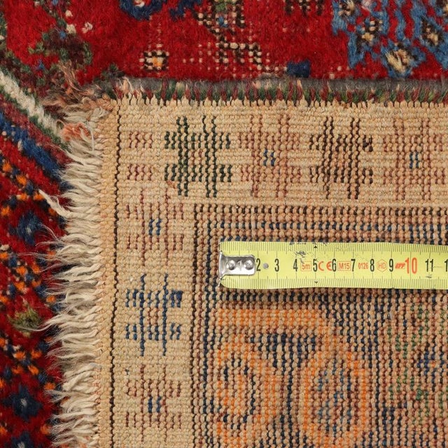 Textile Middle Eastern Afshar Rug For Sale - Image 7 of 8