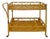 Serving Bar Cart in Bamboo & Rattan from Franco Albini, Italy, 1960s For Sale