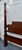 Vintage (1980's) Full Size Bed has a Chippendale Style. Reddish Brown Finish. The Wood is Solid Mahogany with Carved...